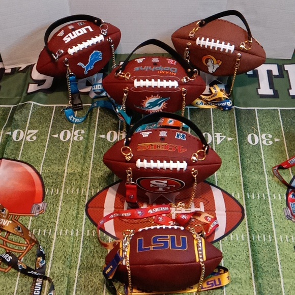 HANDMADE FOOTBALL BAGS 🏈 - Picture 6 of 10